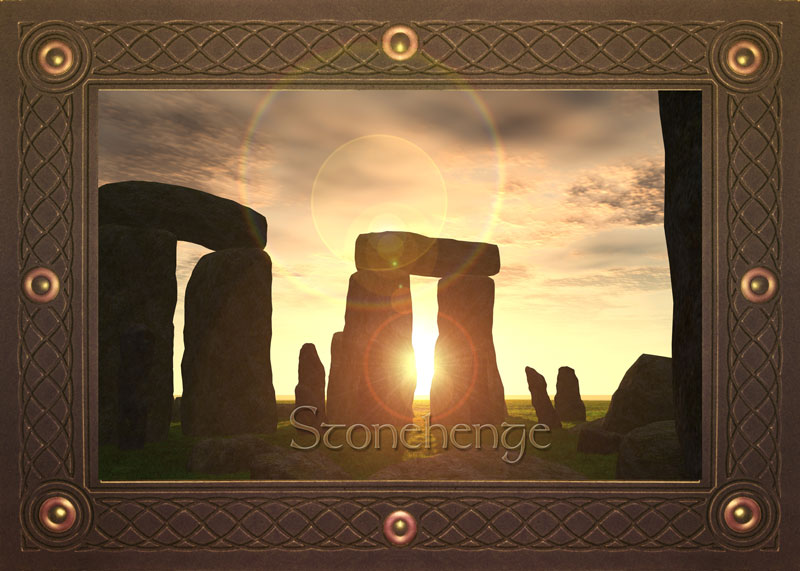 Mystic Realms 'Stonehenge' Poster